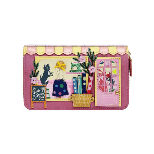 Vendula Sewing Shop Raspberry Edition Medium Ziparound Wallet