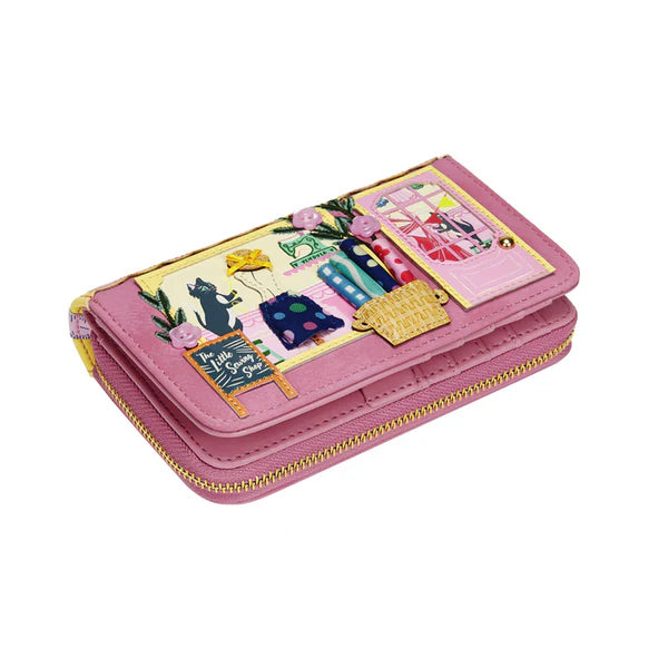 Vendula Sewing Shop Raspberry Edition Medium Ziparound Wallet
