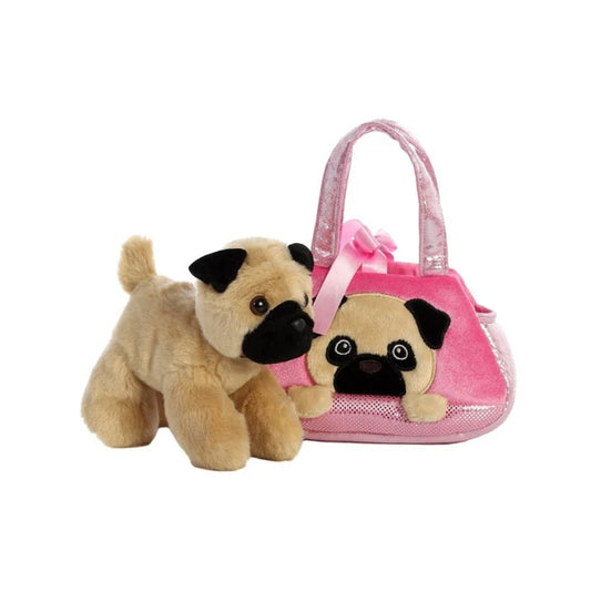 Fancy Pal - Pug in Pink Pug Bag