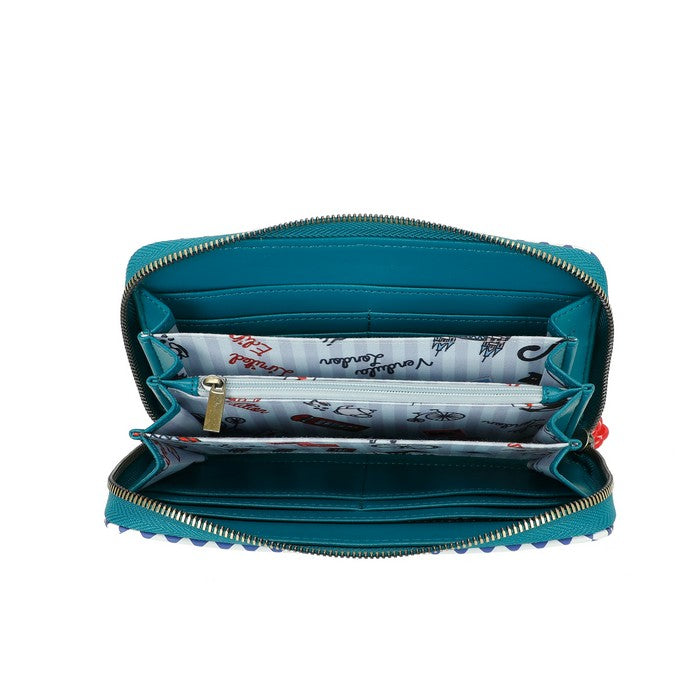 Shakespeare’s Theatre Hamlet Large Ziparound Wallet