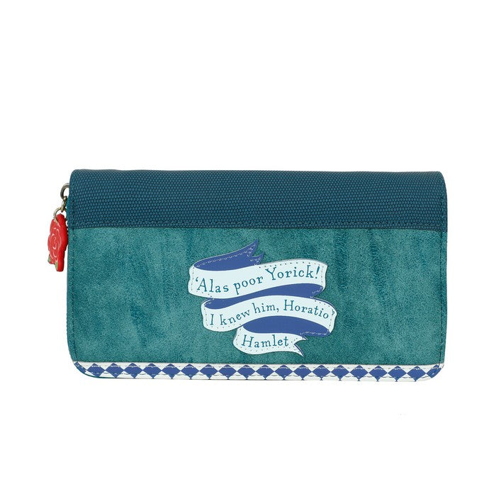 Shakespeare’s Theatre Hamlet Large Ziparound Wallet