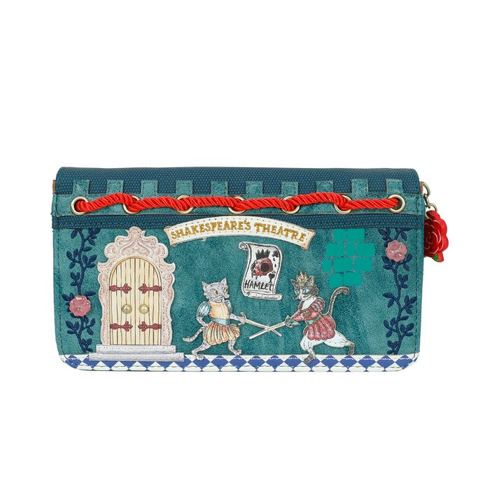 Shakespeare’s Theatre Hamlet Large Ziparound Wallet