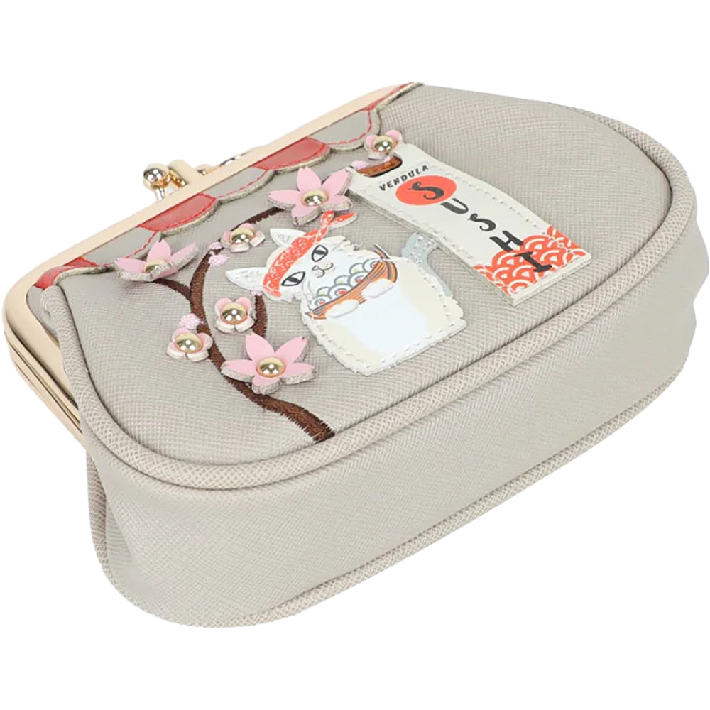 Vendula Sushi – Grey Edition Clipper Coin Purse