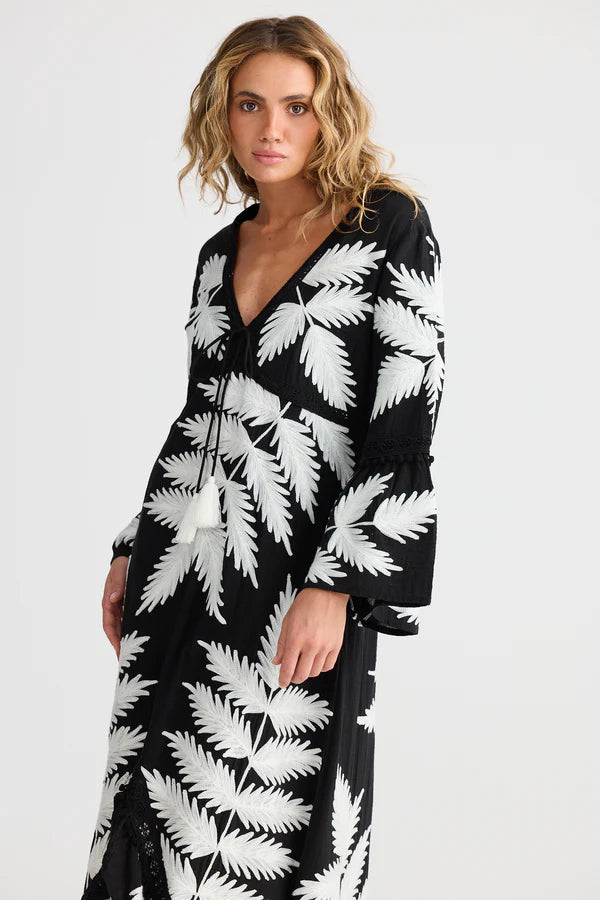 LIVIA MAXI DRESS - BLACK