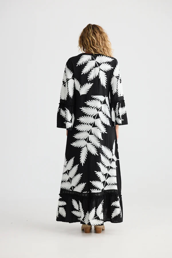 LIVIA MAXI DRESS - BLACK