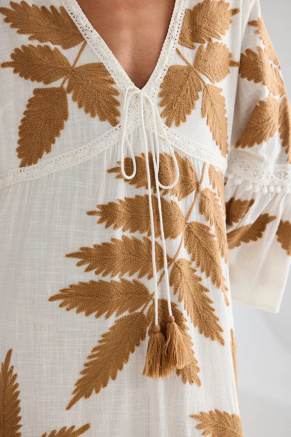 LIVIA MAXI DRESS - WHITE