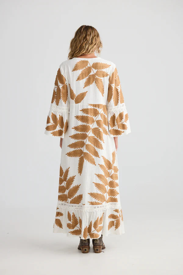 LIVIA MAXI DRESS - WHITE