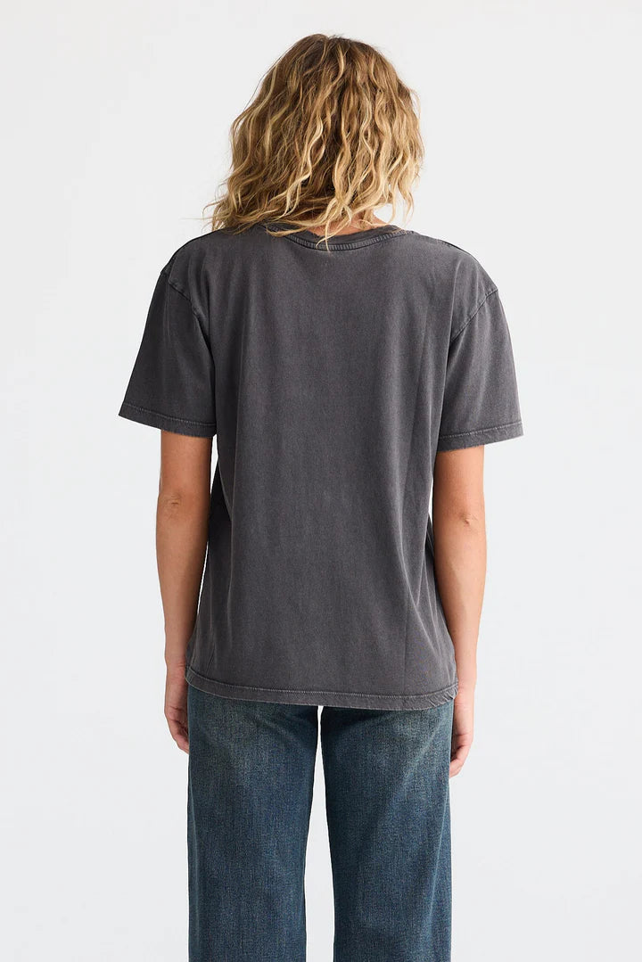 Talisman Ace of Hearts Relaxed Tee - Black Wash