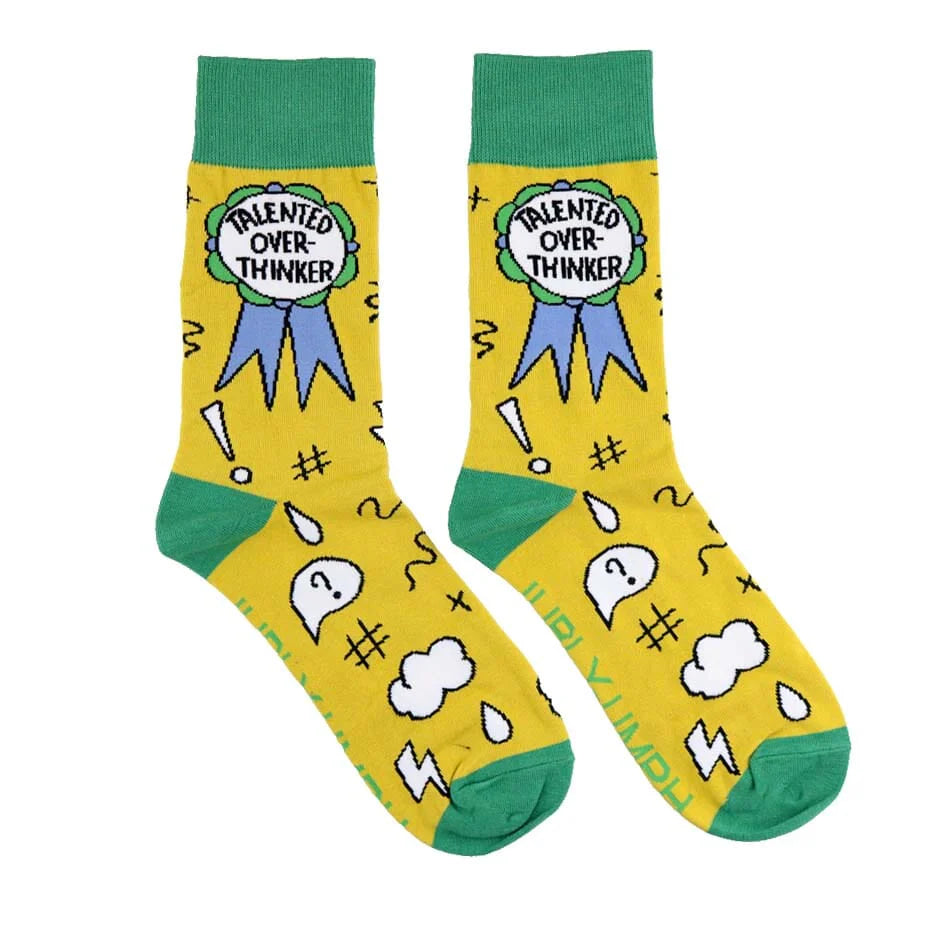 Talented Overthinker Socks - Unisex Medium