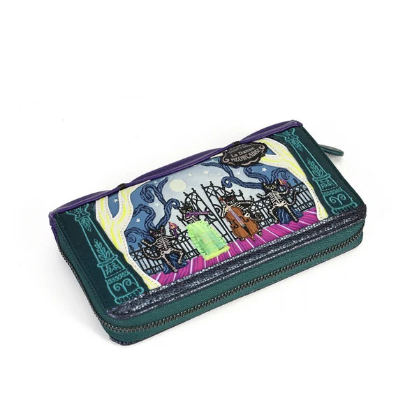 Haunted Theatre Large Ziparound Wallet