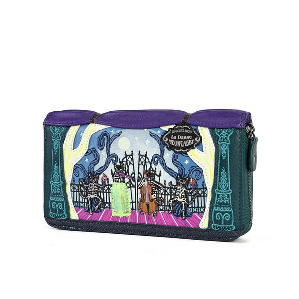 Haunted Theatre Large Ziparound Wallet