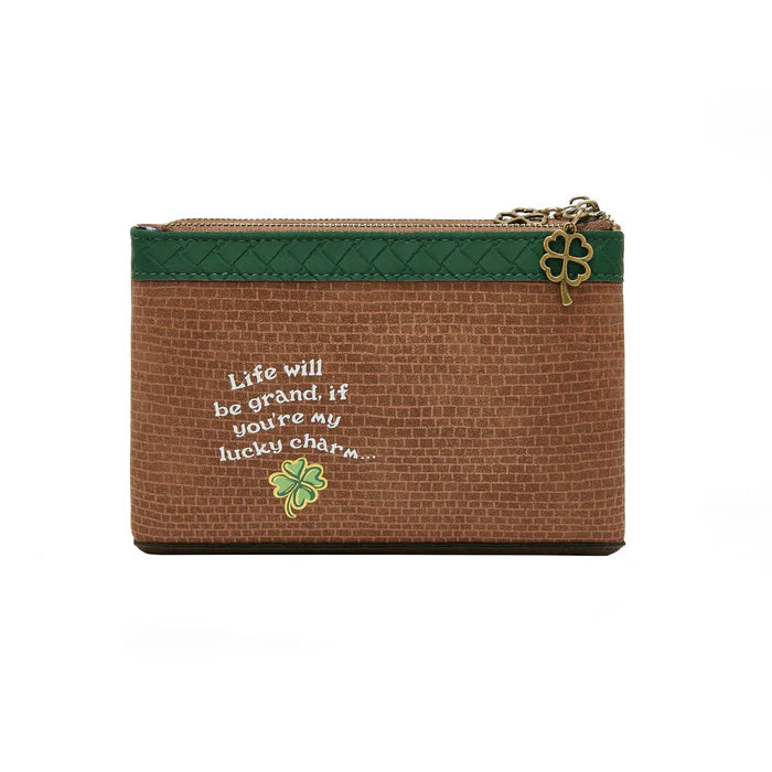 Vendula Clover Inn Double Zipper Coin Purse