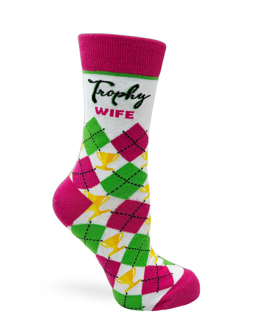 Trophy Wife Women's Crew Socks