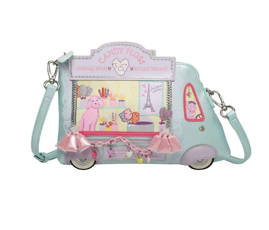 Vendula Candy Floss Cart Pouch Bag