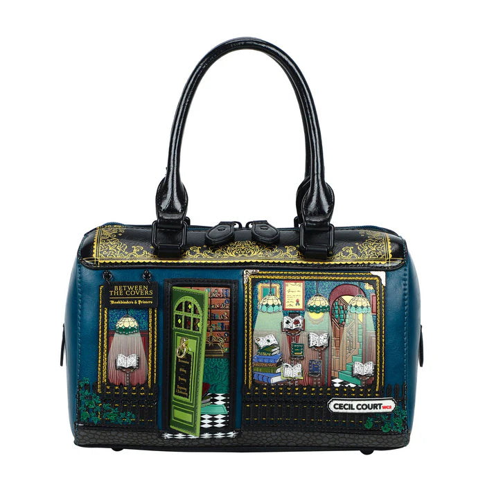 Vendula Between the Covers Bookbinders Speedy Bowler Bag