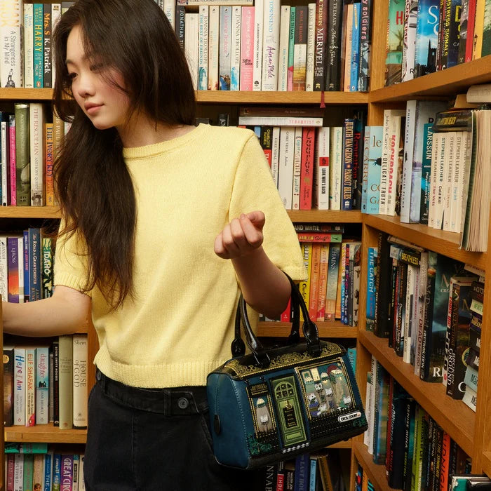 Vendula Between the Covers Bookbinders Speedy Bowler Bag