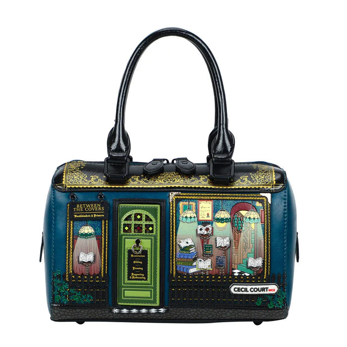 Vendula Between the Covers Bookbinders Speedy Bowler Bag