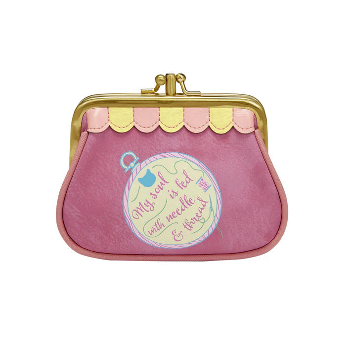 Vendula Sewing Shop Raspberry Edition Clipper Coin Purse
