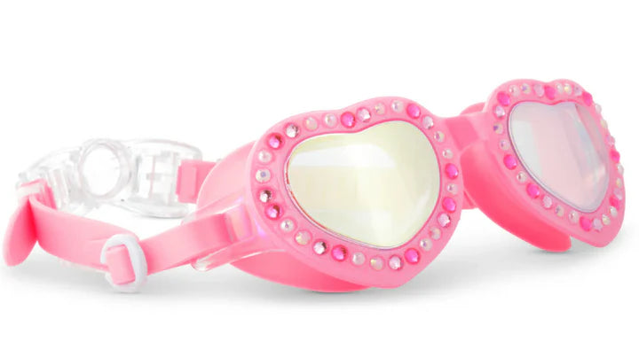 BLING2O Pink Lace Bow Swim Goggles