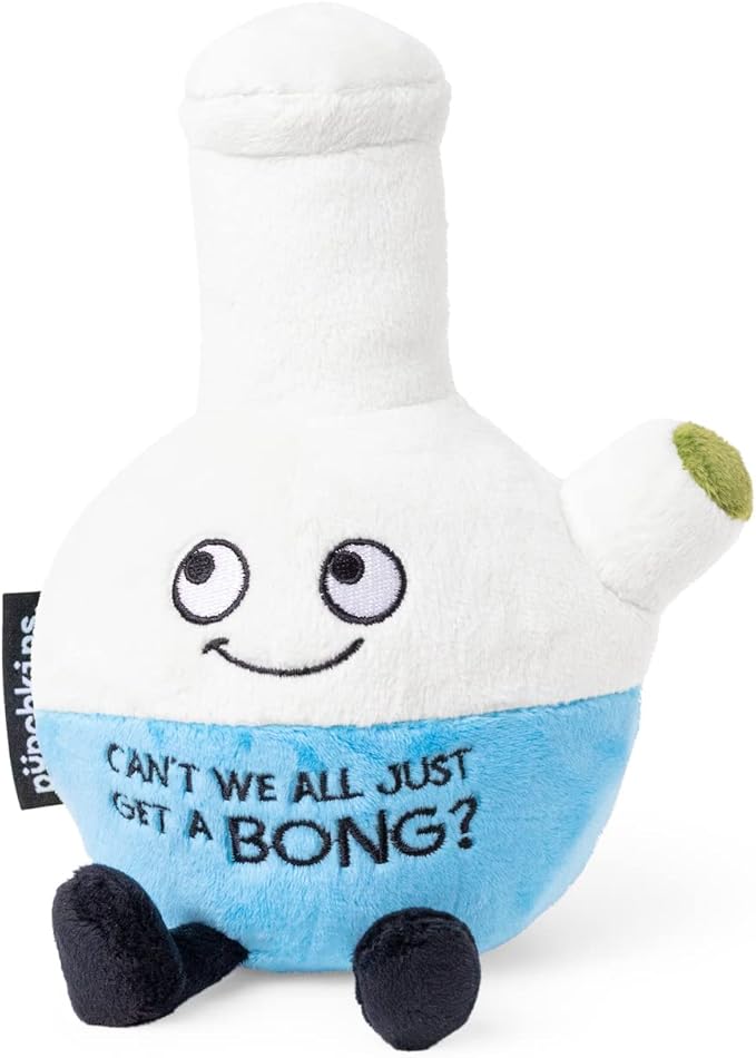 Punchkins Can't We All Just Get a Bong Plush Toy 20cm