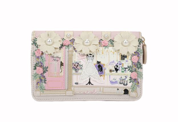 Vendula The Wedding Shop Medium Ziparound Wallet