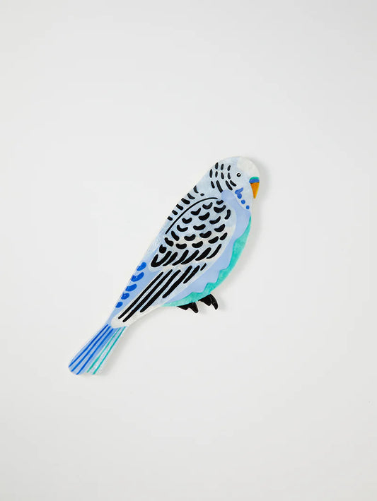 AERIAL BUDGIE WALL ART