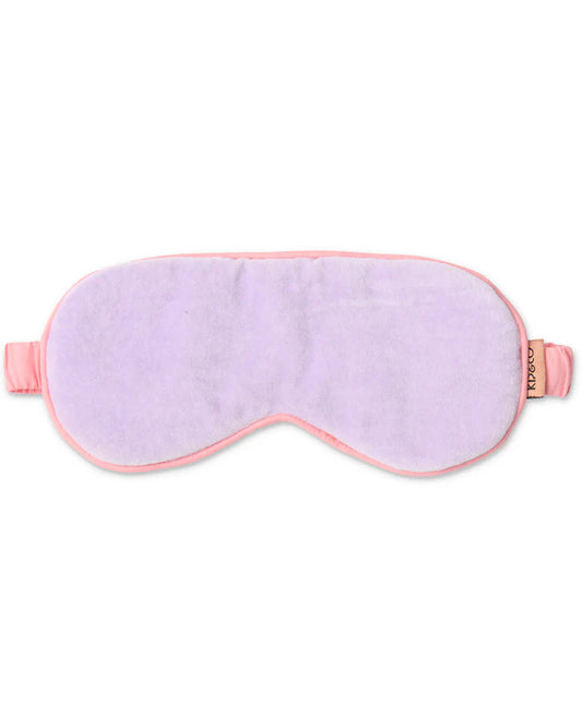 Lilac Velvet Eye Mask