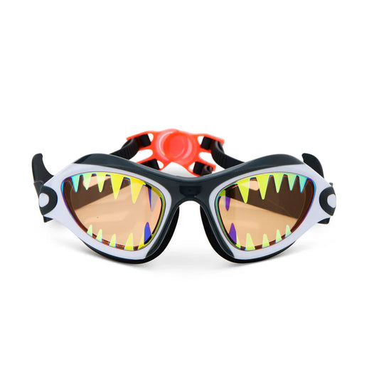 BLING2O Megamouth Great White Shark Swim Goggles