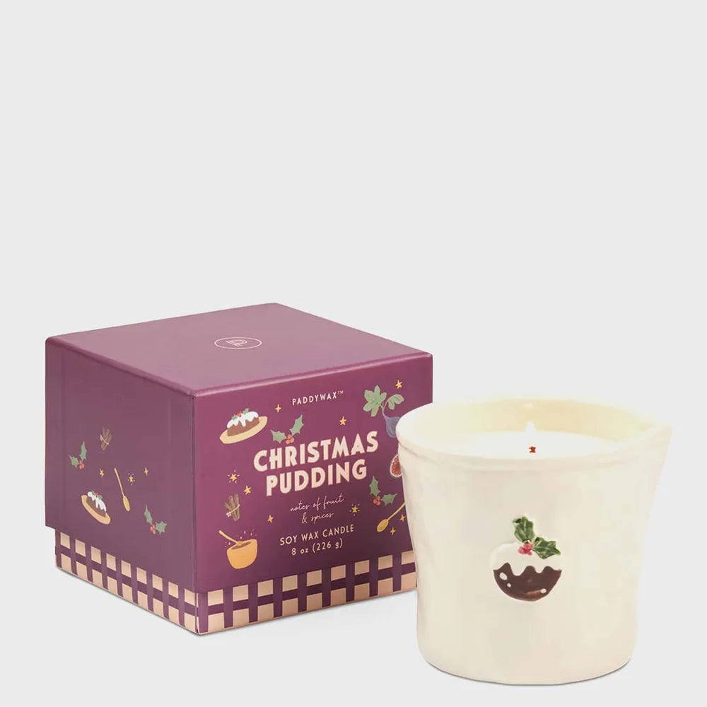 Bistro Candle - Christmas Pudding