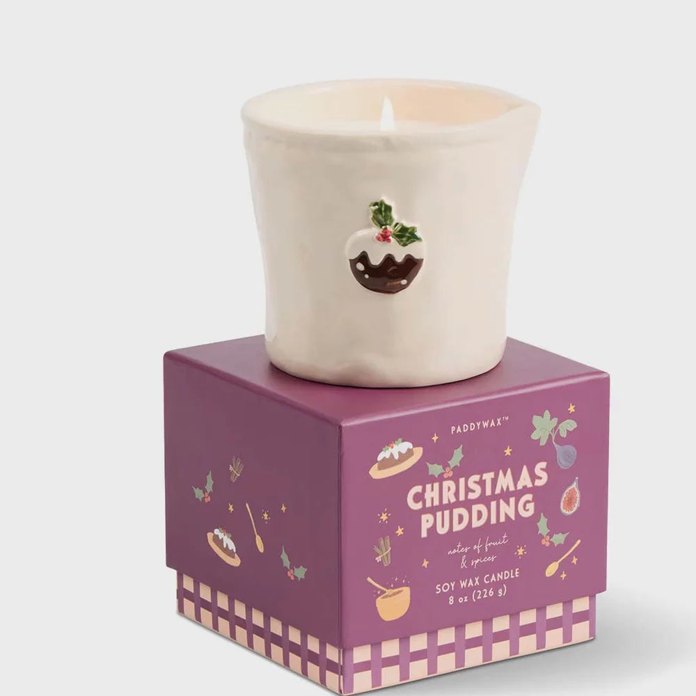 Bistro Candle - Christmas Pudding