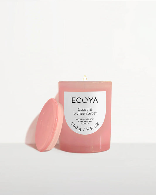 Guava and Lychee Sorbet Metro Candle