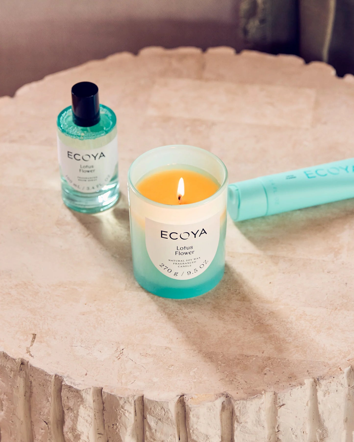 Lotus Flower Metro Candle