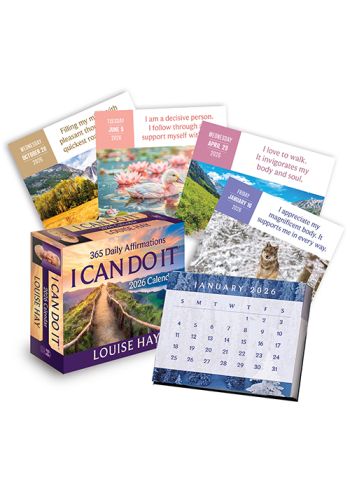 365 Day Affirmations I Can Do It Calendar 2026