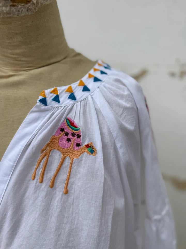 Mink & Me Camel Train Cotton Top