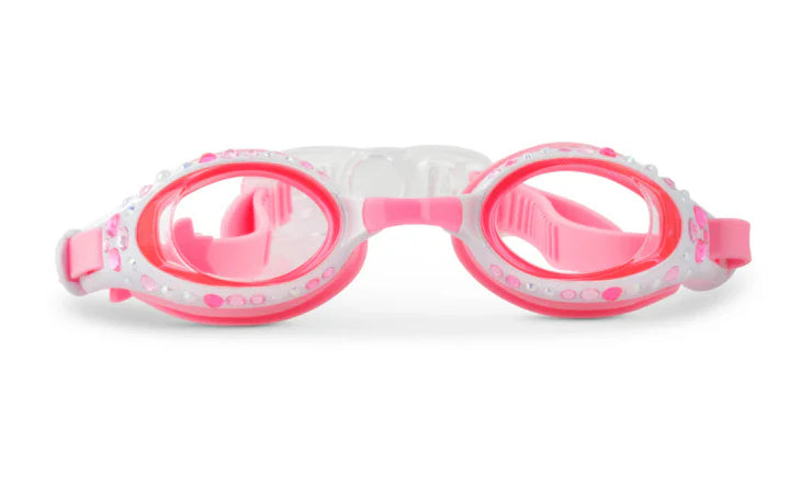 BLING2O Pearl White Swim Goggle