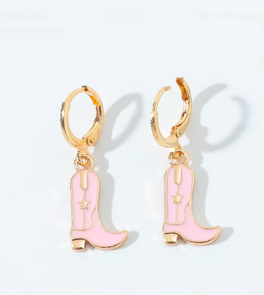 Cowboy Boot Earrings