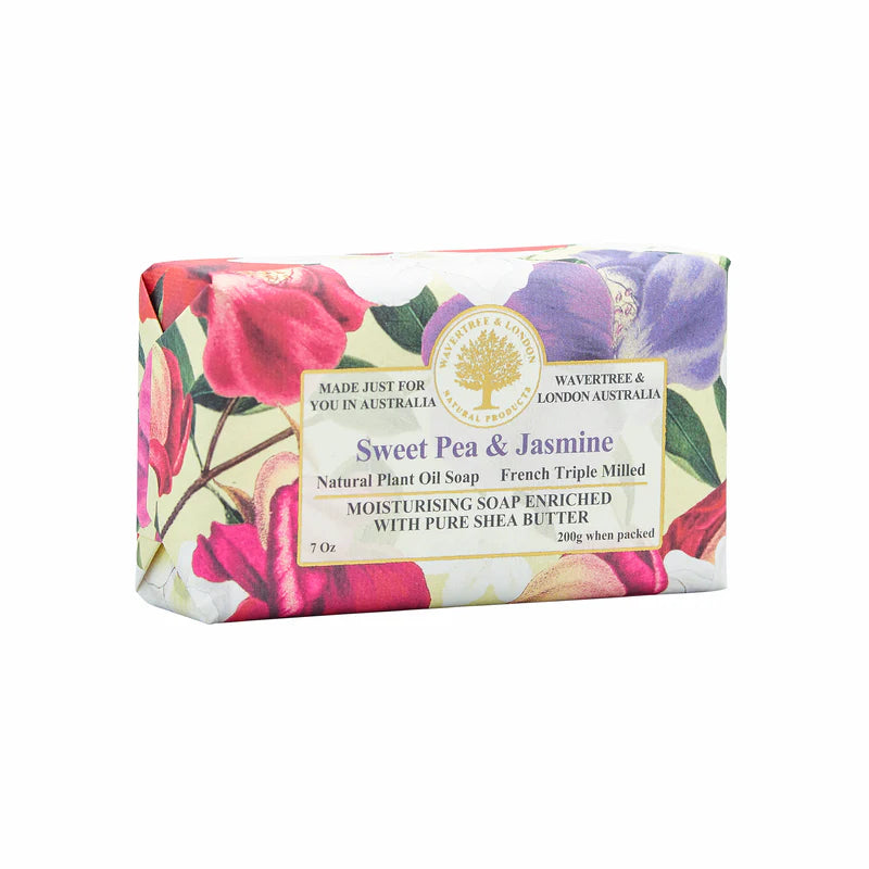 Sweet Pea & Jasmine Soap Bar 200g